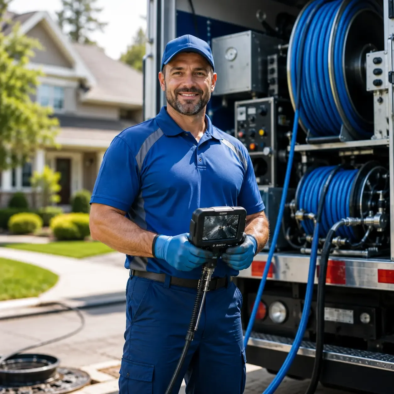 Local outdoor drain cleaning specialists in Lafferty, OH